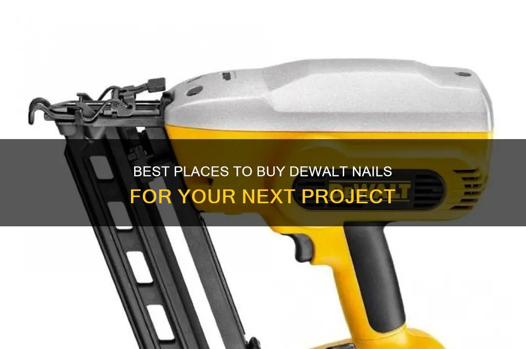 where to buy dewalt nails