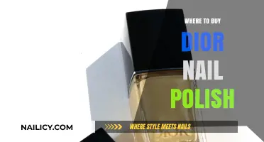 Where to Buy Dior Nail Polish: Top Retailers and Online Stores