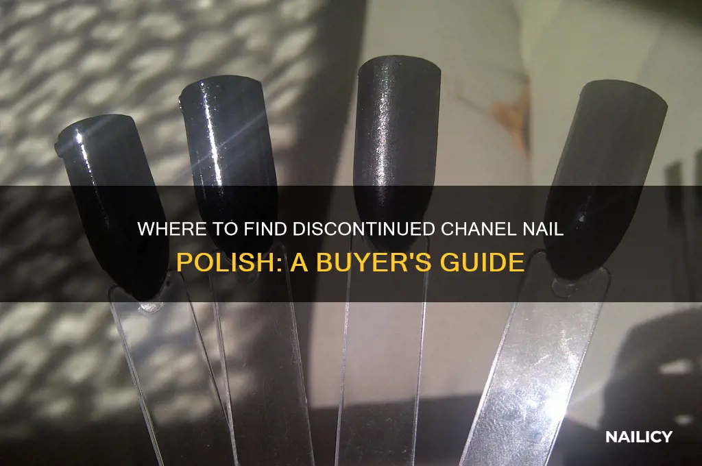 where to buy discontinued chanel nail polish
