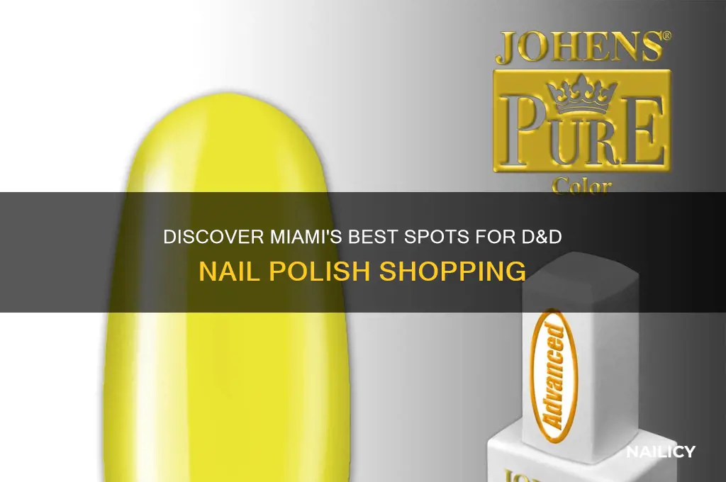 where to buy dnd nail polish in miami