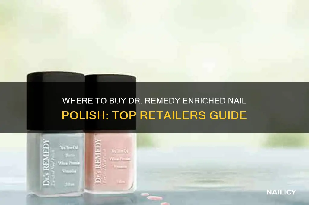 where to buy dr remedy enriched nail polish