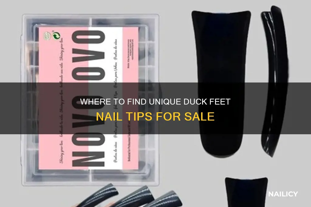 where to buy duck feet nail tips