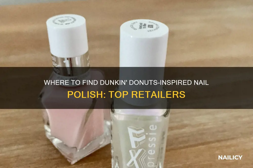 where to buy dunkin nail polish