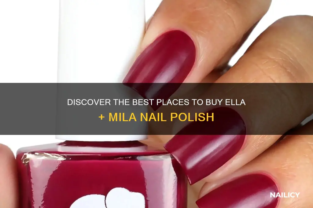 where to buy ella and mila nail polish