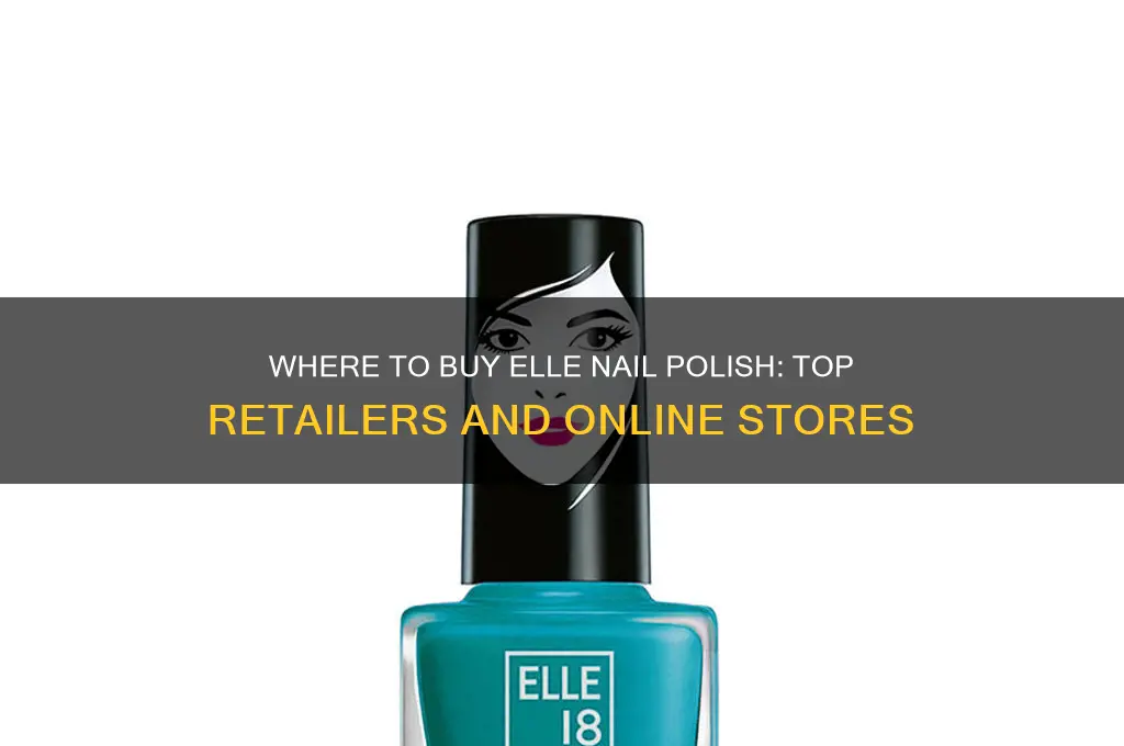 where to buy elle nail polish
