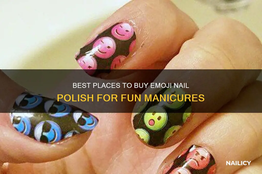 where to buy emoji nail polish