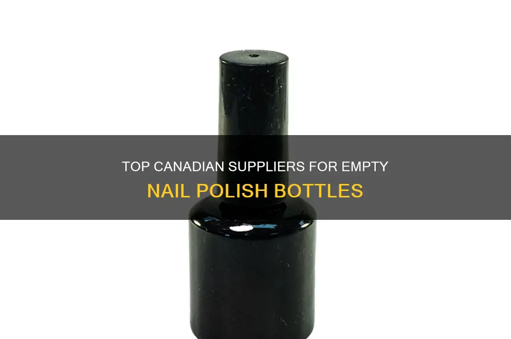 where to buy empty nail polish bottles in canada