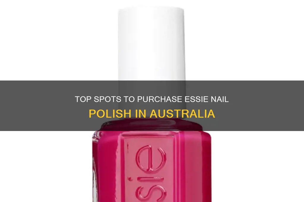 where to buy essie nail polish in australia