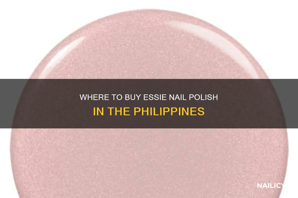 where to buy essie nail polish in the philippines