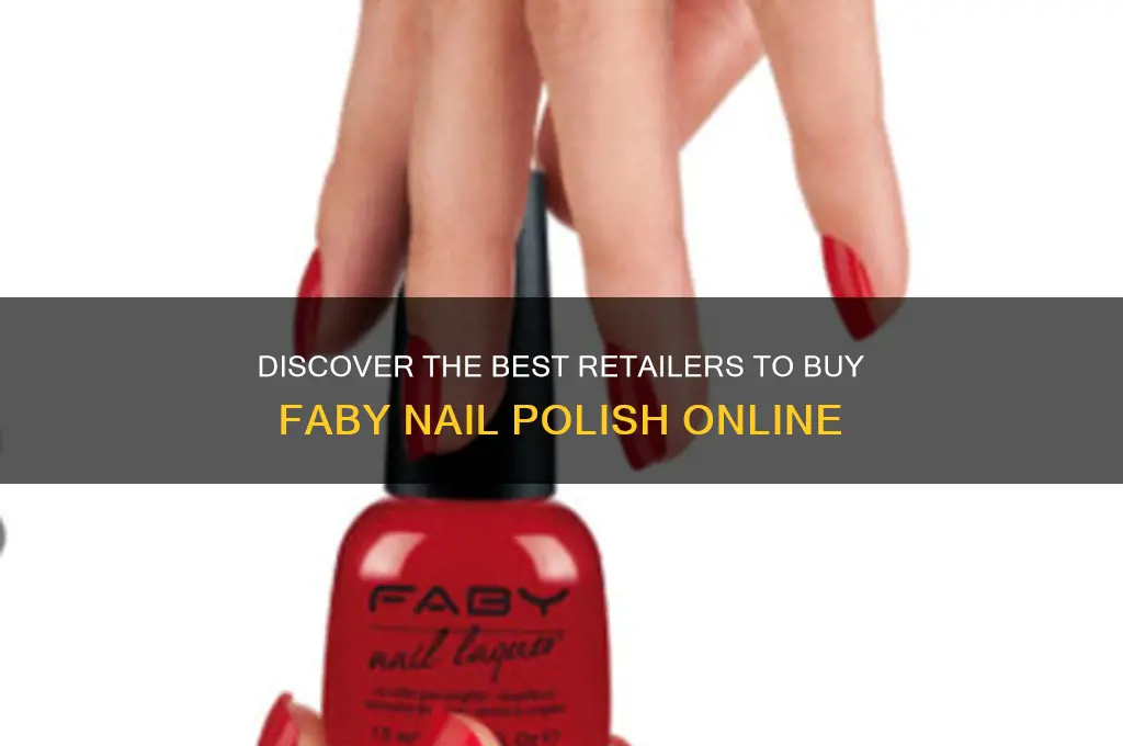 where to buy faby nail polish