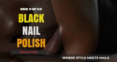 Top Retailers for Flat Black Nail Polish: A Comprehensive Guide