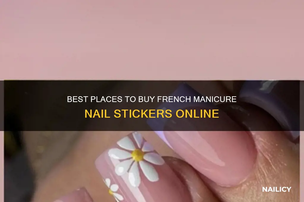 where to buy french manicure nail stickers
