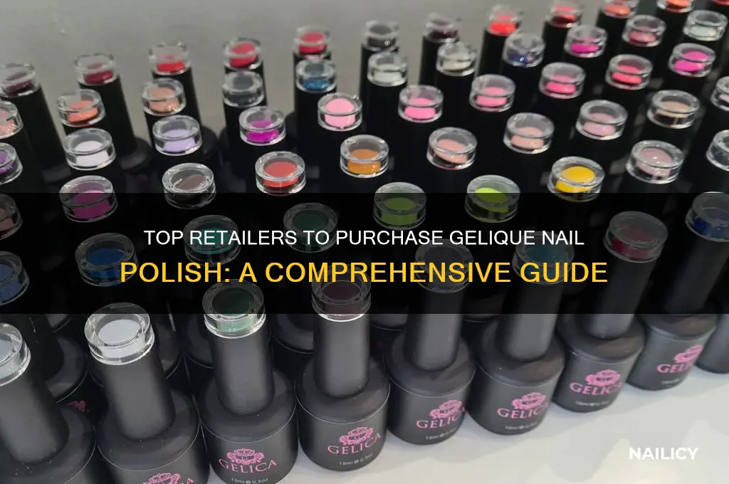 where to buy gelique nail polish