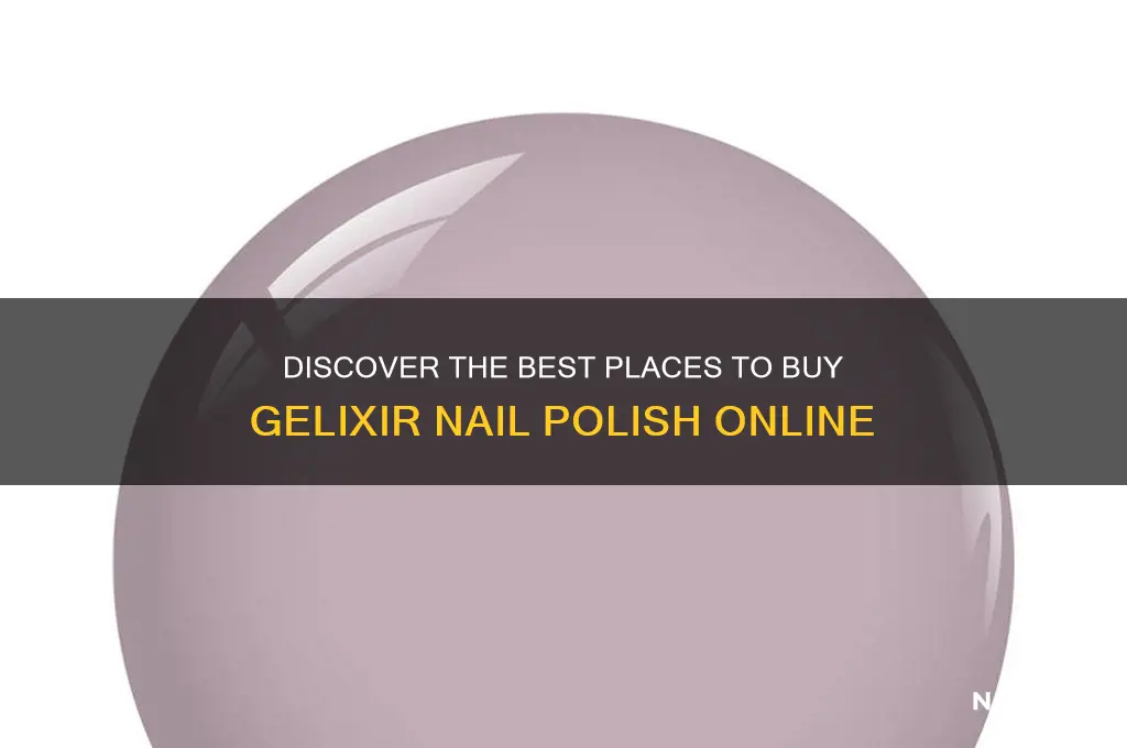 where to buy gelixirl nail polish