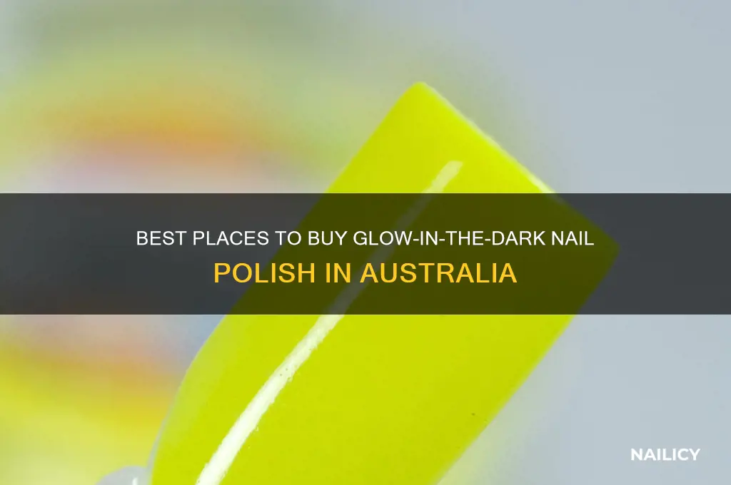 where to buy glow in the dark nail polish australia