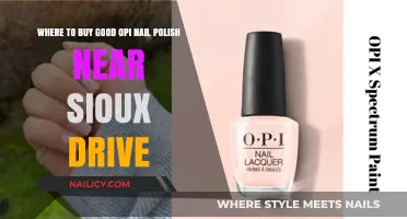 Best Places to Buy OPI Nail Polish Near Sioux Drive