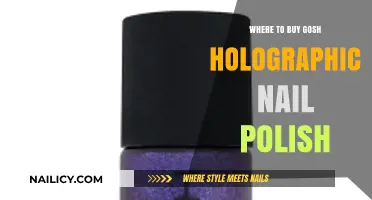 Gosh Holographic Nail Polish: Top Retailers and Online Stores to Buy