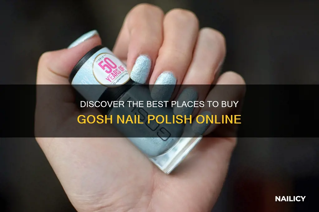 where to buy gosh nail polish