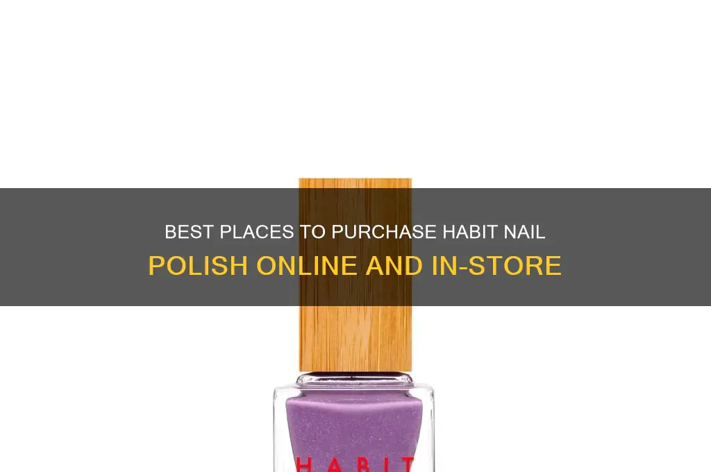 where to buy habit nail polish