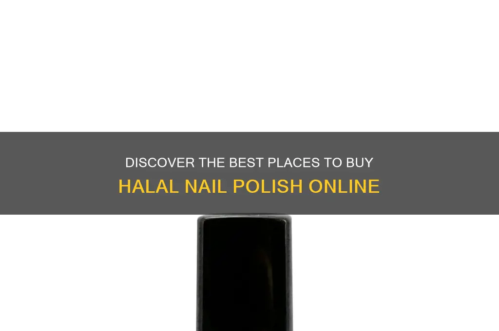where to buy halal nail polish