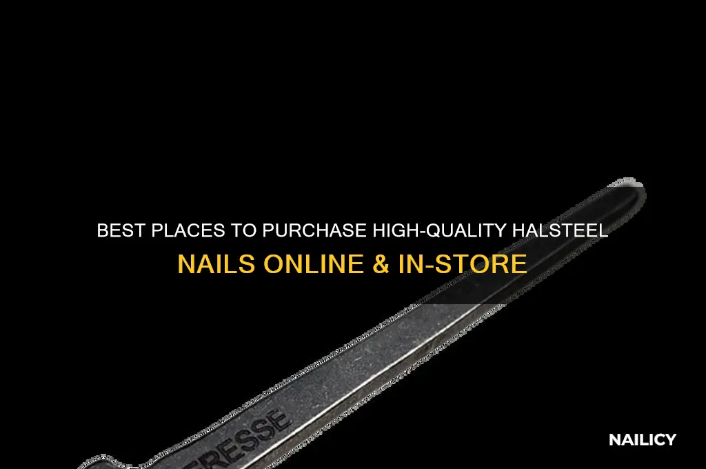 where to buy halsteel nails