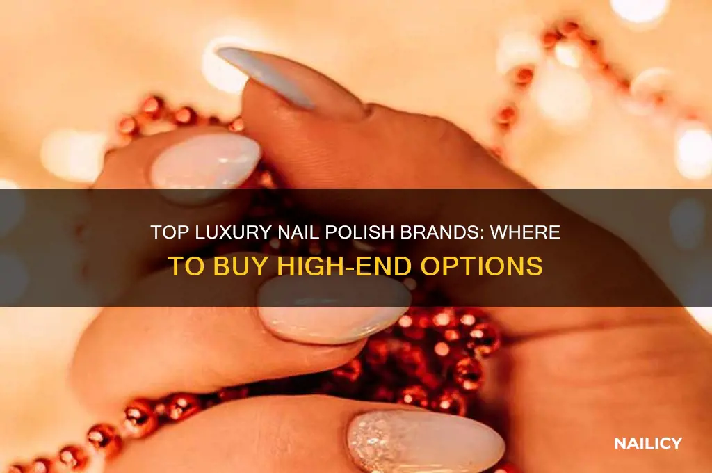where to buy high end nail polish