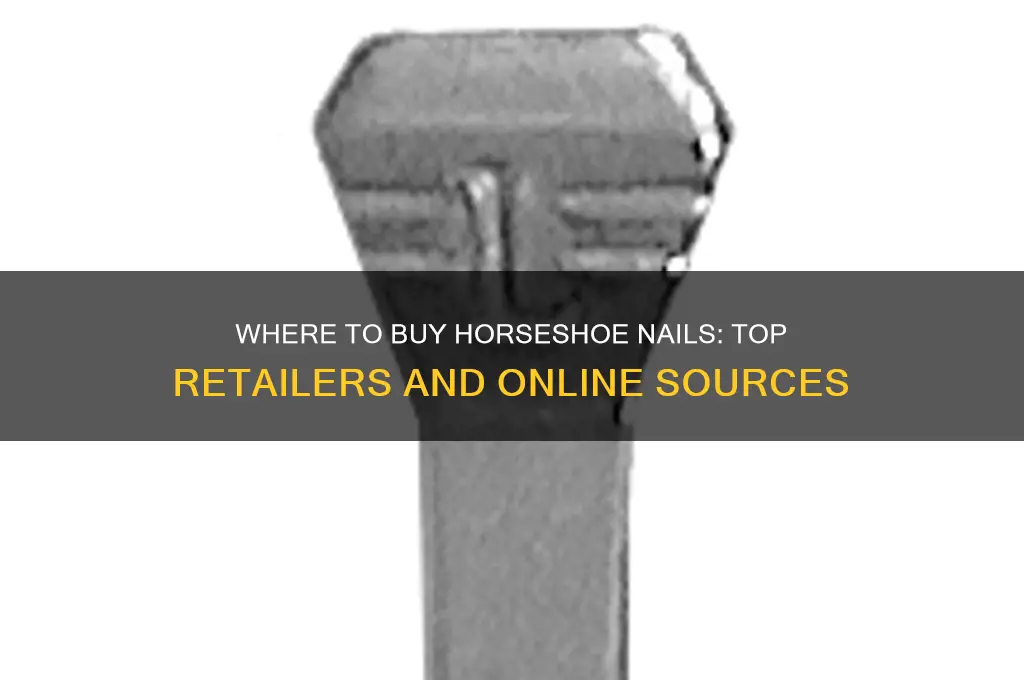 where to buy horseshoe nails