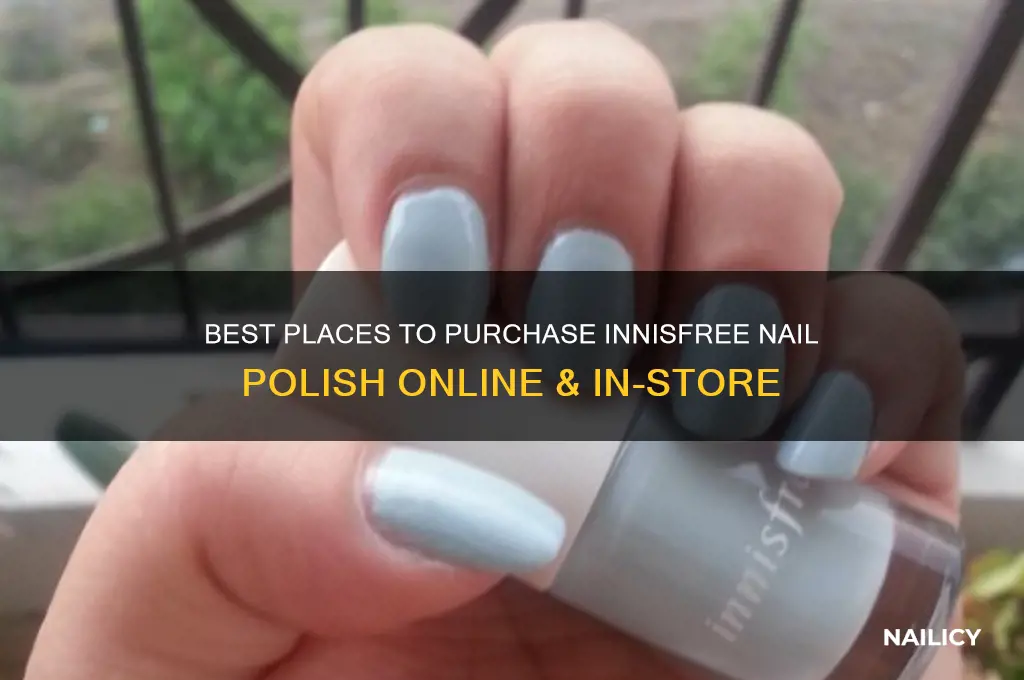 where to buy innisfree nail polish