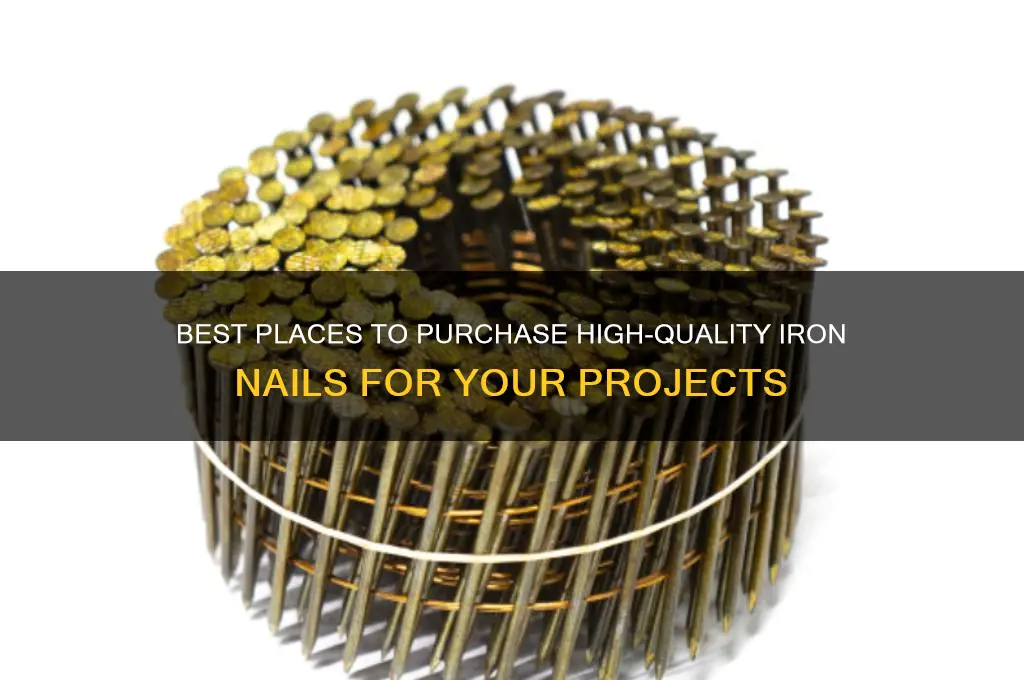 where to buy iron nails