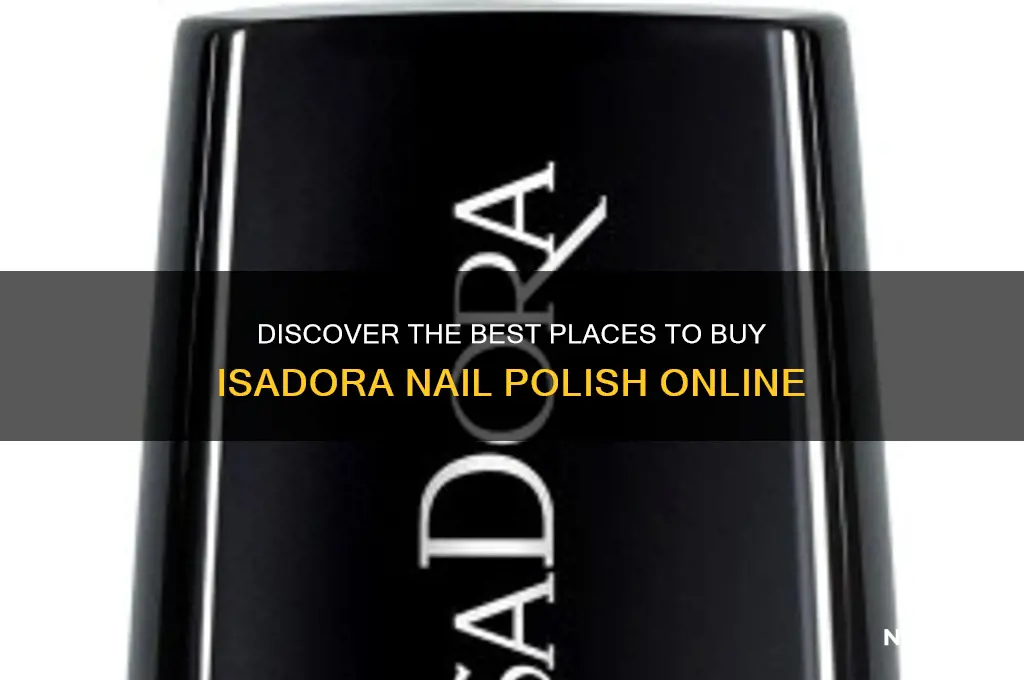 where to buy isadora nail polish