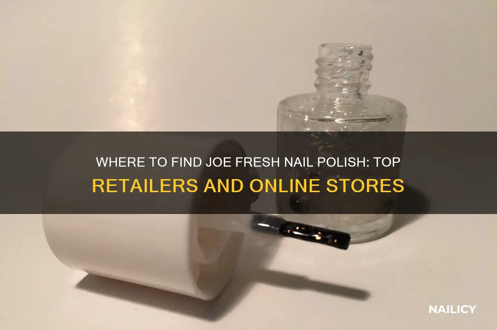 where to buy joe fresh nail polish