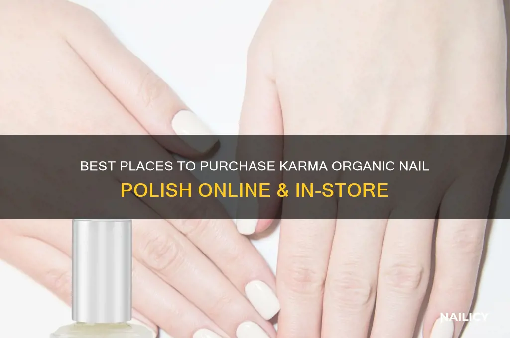 where to buy karma organic nail polish
