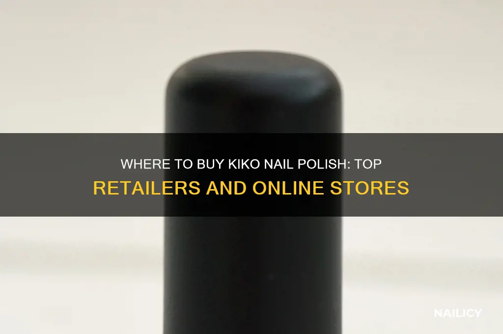 where to buy kiko nail polish