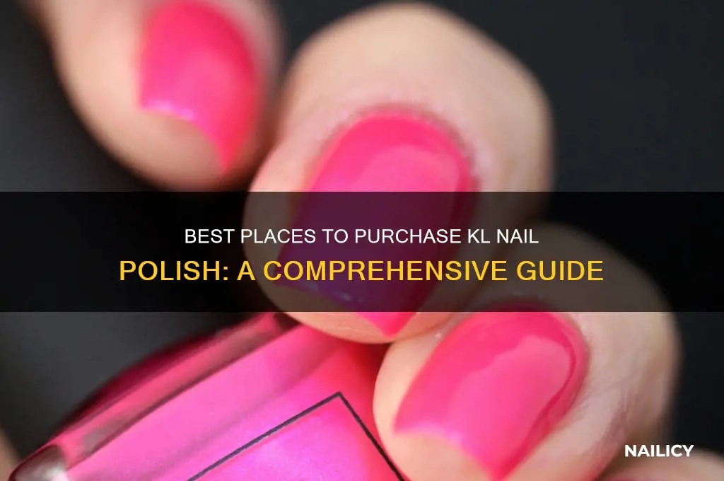 where to buy kl nail polish