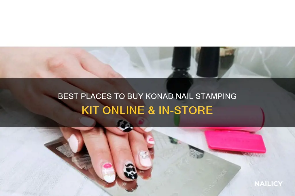 where to buy konad nail stamping kit