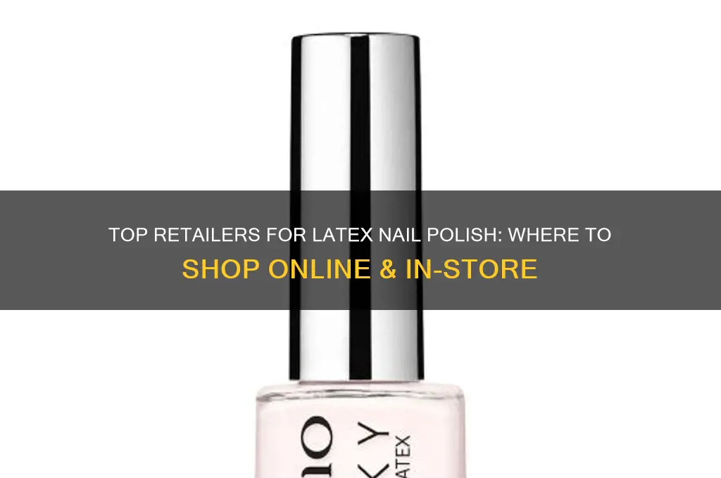 where to buy latex nail polish