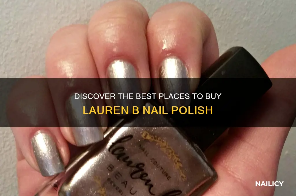 where to buy lauren b nail polish