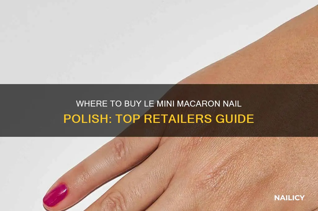 where to buy le mini macaron nail polish