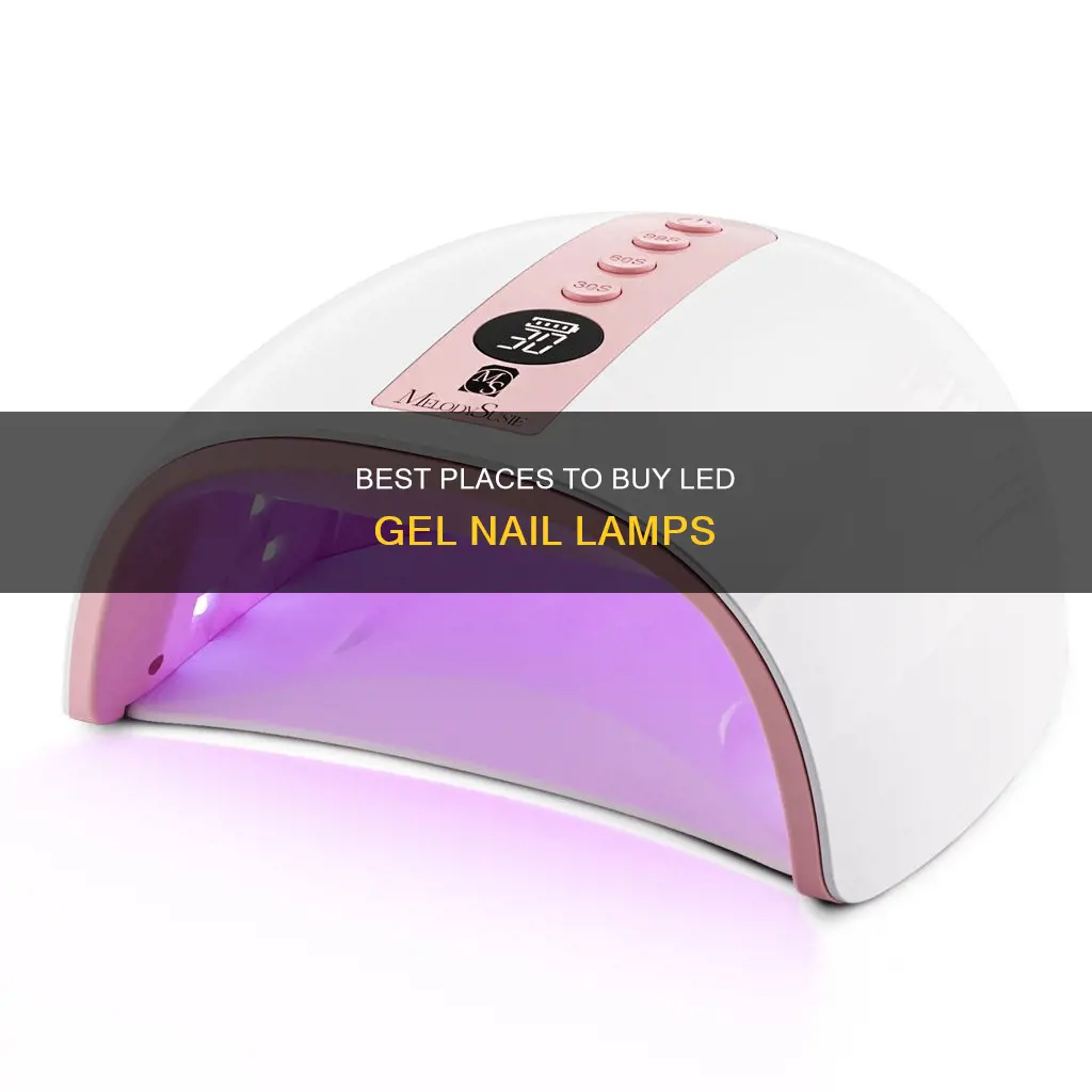where to buy led gel nail lamp