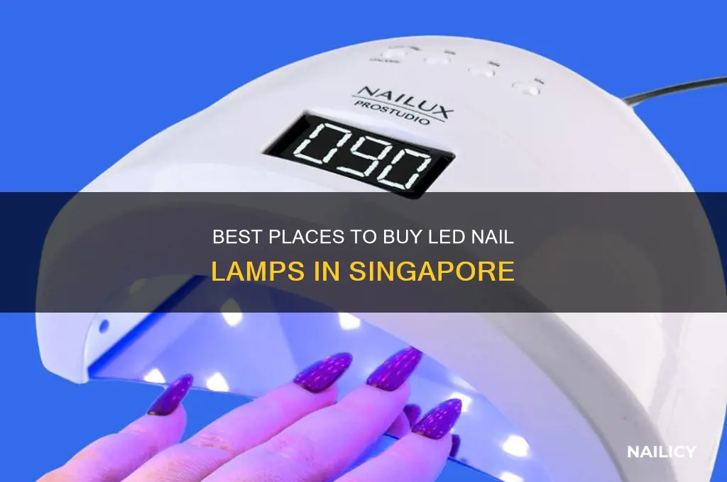 where to buy led nail lamp in singapore