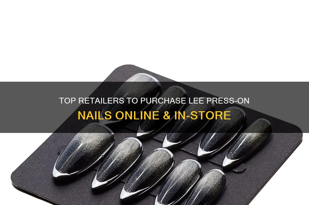 where to buy lee press on nails
