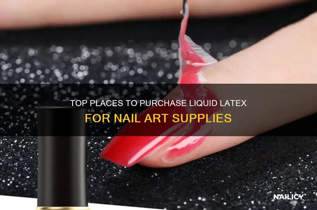 where to buy liquid latex for nails