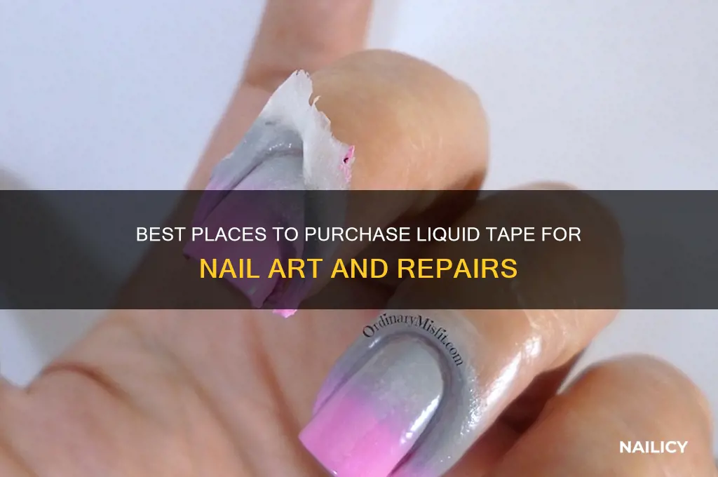 where to buy liquid tape for nails