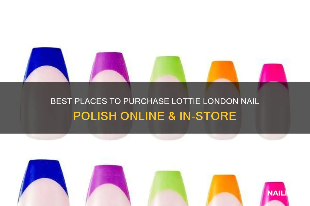 where to buy lottie london nail polish
