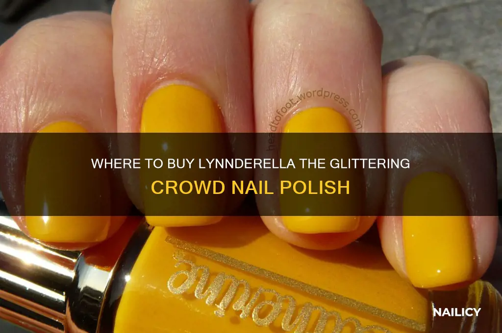 where to buy lynnderella the glittering crowd nail polish
