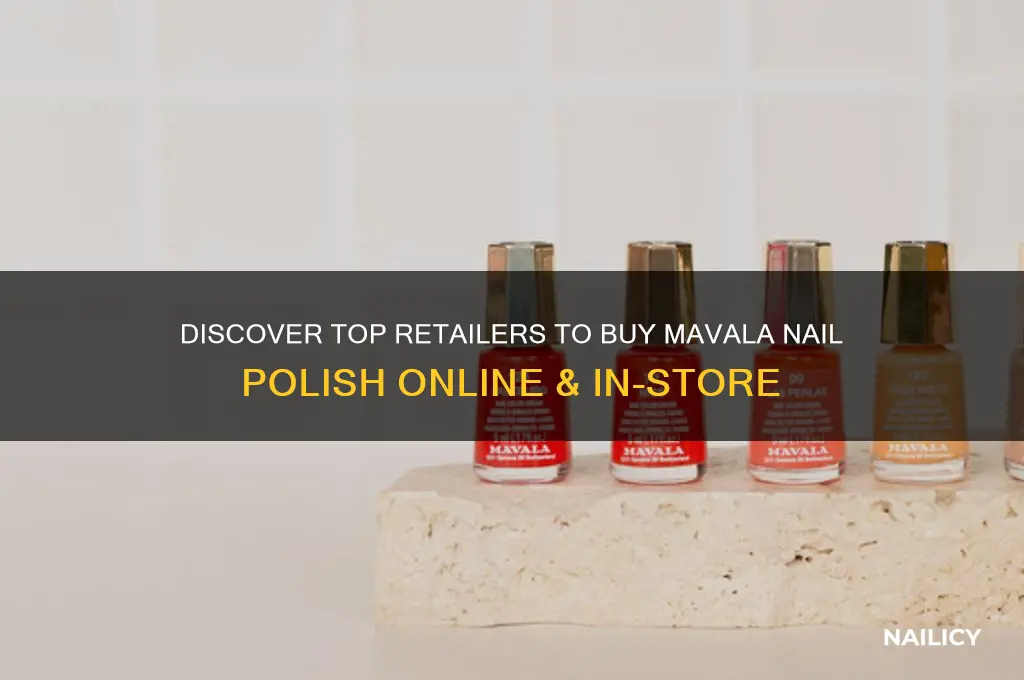 where to buy mavala nail polish