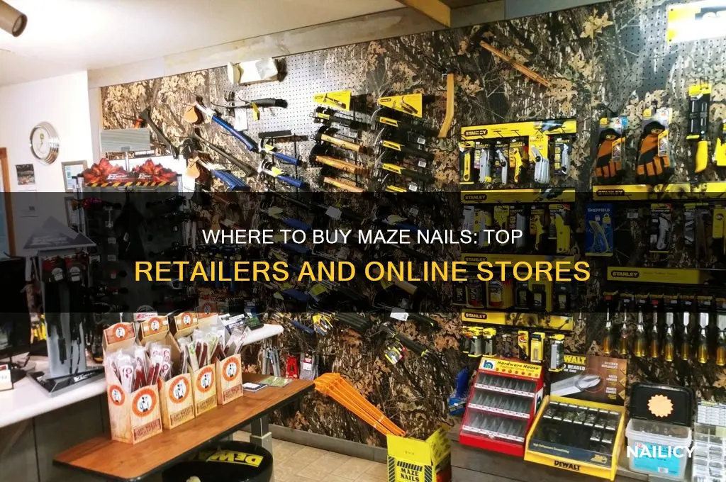 where to buy maze nails