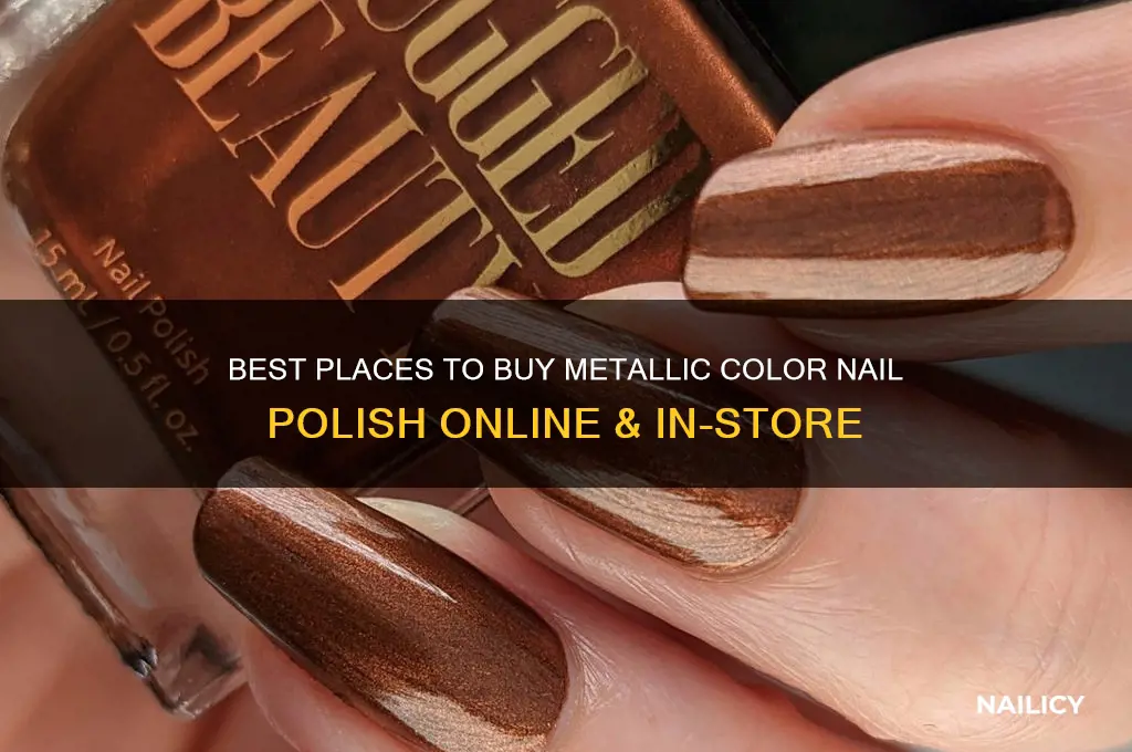 where to buy metallic color nail polish