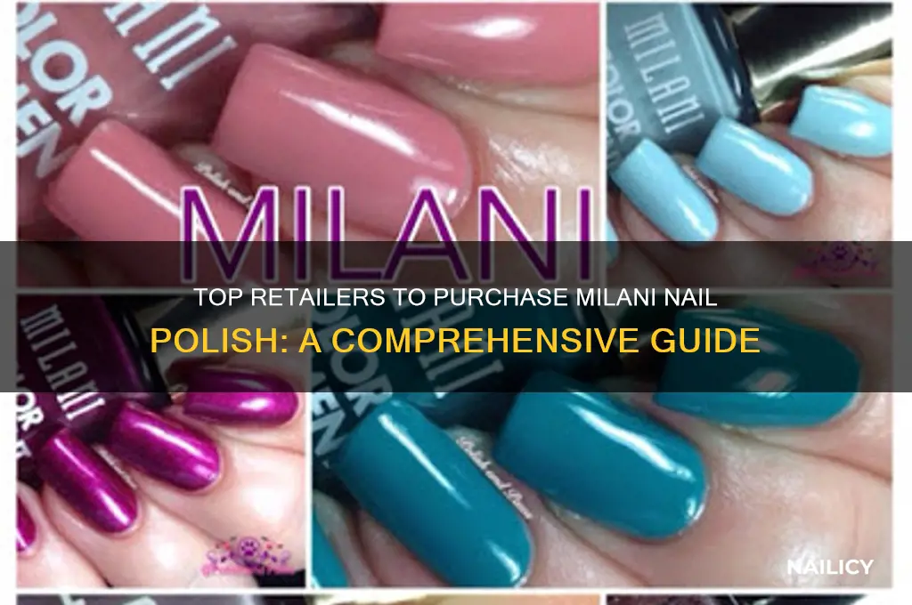 where to buy milani nail polish