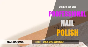 Where to Buy Miss Professional Nail Polish: Top Retailers and Online Stores